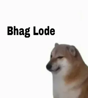 😐 emoji Doggie By @RahulCv2006 Telegram sticker 17 of 106