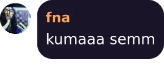 Sticker from Kuma sem