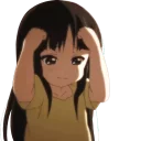 ☹️ emoji Hikki's Shitty Pack Telegram sticker 23 of 120