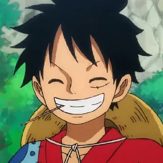Sticker from Luffy