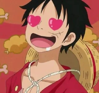 Sticker from Luffy