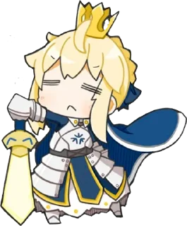 Sticker from Artoria/Saber [@Otakuzdream]