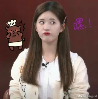 🐻 emoji Zhao lusi -@stkrrrndm Telegram sticker 9 of 18