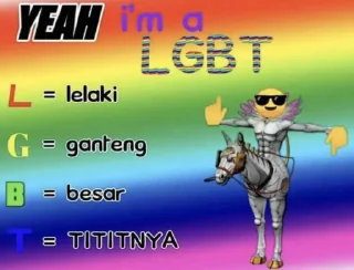 🏳‍🌈 emoji bang udah bang Telegram sticker 7 of 99