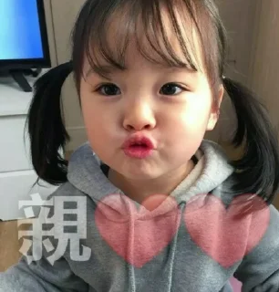 Sticker from Cute Cute Girl ( V )