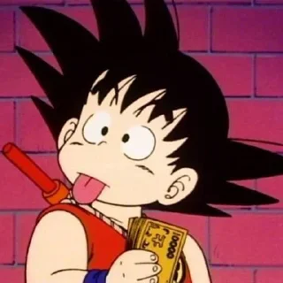Sticker from Dragon Ball