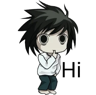 Sticker from L(@Ryuzaki_the_best)