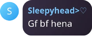 😱 emoji User text Telegram sticker 5 of 12