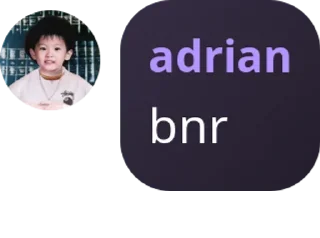 Sticker from adrian