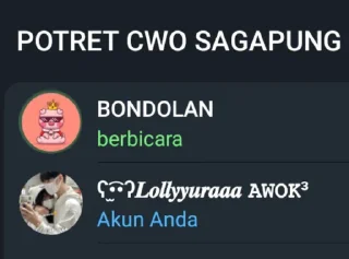Sticker from loly
