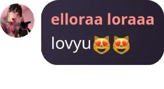 😻 emoji elloraa pacar leo jodoh jaemin Telegram sticker 6 of 76
