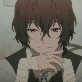 🔲 emoji Dazai @NekoTsu @shoxiee — @stckrRobot Telegram sticker 6 of 30