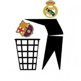 Sticker from Barca trolls
