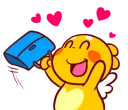 😍 emoji adek qoobee @bistic Telegram sticker 7 of 40