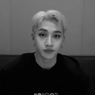 🖤 emoji bangchan 2! @traykieds Telegram sticker 7 of 30
