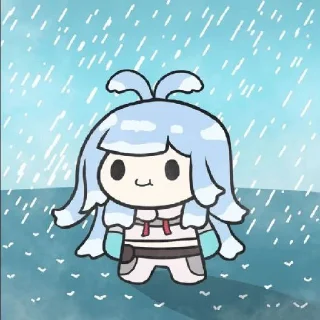 ☔️ emoji Kobo Kanaeru Telegram sticker 10 of 15