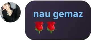 🌹 emoji nau punya Telegram sticker 9 of 36