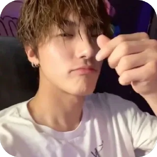 🫥 emoji Gua ganteng Telegram sticker 15 of 47