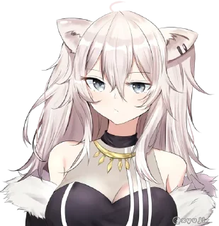 Sticker from Shishiro Botan @xyuji