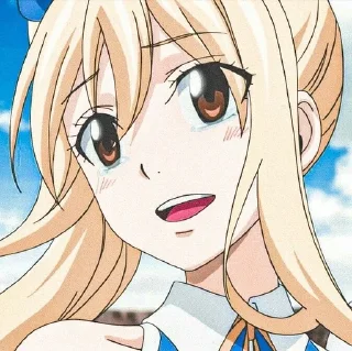 🍋 emoji lucy heartfilia - @munguttikel Telegram sticker 11 of 16
