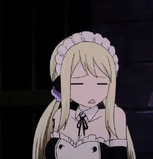 🎏 emoji Lucy Heartfilia - @amallinofficiaall Telegram sticker 21 of 45