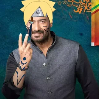 👶 emoji Ajay Senpai @AnimeStickersChibi Telegram sticker 7 of 10