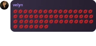 💋 emoji 𝐁𝐑𝐈𝐍𝐆𝐄𝐑𝐒 -2 pack by @QuotLyBot Telegram sticker 23 of 120