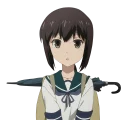 😐 emoji Anime by @KawaiiSticker Telegram sticker 17 of 120