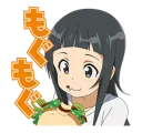 🍽 emoji Anime by @KawaiiSticker Telegram sticker 10 of 120