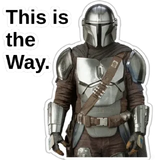 Sticker from Star Wars