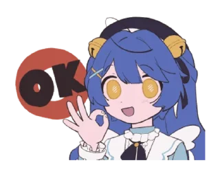 👌 emoji 阿喵喵 Telegram sticker 18 of 98