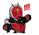Sticker from Kamen Rider @KawaiiSticker