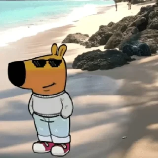 😀 emoji Cara tranquilo meme Telegram sticker 11 of 16