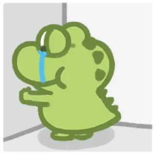 🐊 emoji 抹茶旦旦2 Telegram sticker 14 of 102