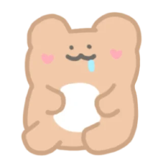 🐻 emoji ㅤᦈ @pompomppa 、@wittlecastle ⋆ Telegram sticker 20 of 64