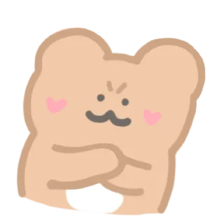 🐻 emoji ㅤᦈ @pompomppa 、@wittlecastle ⋆ Telegram sticker 8 of 64