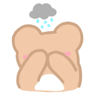 🐻 emoji ㅤᦈ @pompomppa 、@wittlecastle ⋆ Telegram sticker 12 of 64