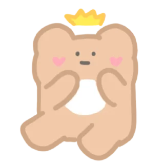 🐻 emoji ㅤᦈ @pompomppa 、@wittlecastle ⋆ Telegram sticker 22 of 64