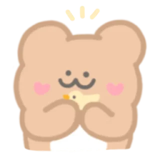 🐻 emoji ㅤᦈ @pompomppa 、@wittlecastle ⋆ Telegram sticker 16 of 64