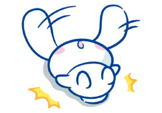 🐇 emoji ㅤᦈ @pompomppa 、@wittlecastle ⋆ Telegram sticker 6 of 40