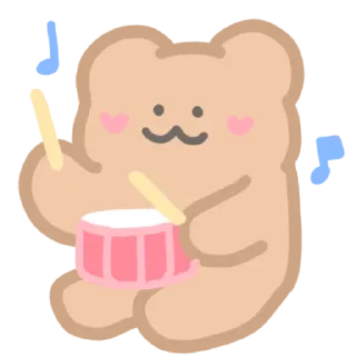 🐻 emoji ㅤᦈ @pompomppa 、@wittlecastle ⋆ Telegram sticker 23 of 64