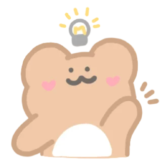 🐻 emoji ㅤᦈ @pompomppa 、@wittlecastle ⋆ Telegram sticker 11 of 64