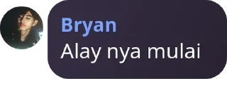 Sticker from punya gua -bryan