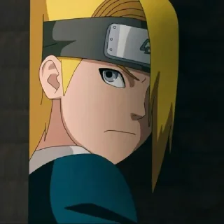 Sticker from @stikeranimex - deidara