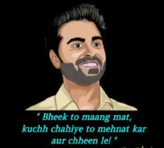 Sticker from Rishabh motivation @WhoAmIofficial