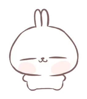 ⭐ emoji Marshmallow Puppies animated stickers 2 @moe_sticker_bot Telegram sticker 20 of 24