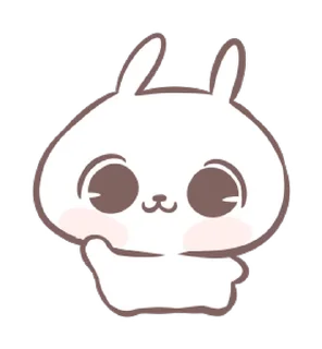 ⭐ emoji Marshmallow Puppies animated stickers 2 @moe_sticker_bot Telegram sticker 7 of 24