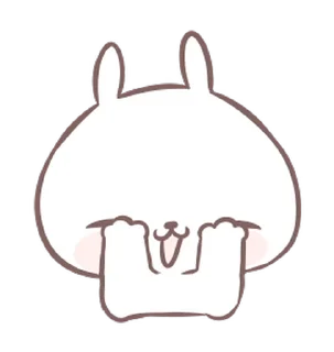 ⭐ emoji Marshmallow Puppies animated stickers 2 @moe_sticker_bot Telegram sticker 22 of 24