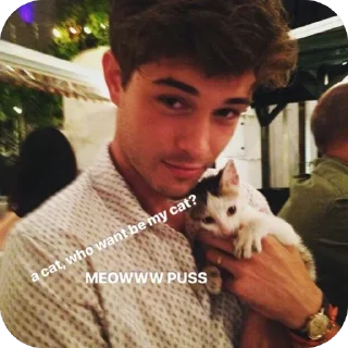 🫥 emoji chico handsome Telegram sticker 6 of 17