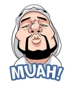 😗 emoji Handsome Uncle Telegram sticker 10 of 85